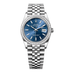 Rolex Datejust 36mm Bright Blue Dial with Diamonds Oystersteel and White Gold Jubilee Bracelet 126284rbr-0009