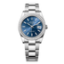 Rolex Datejust 36mm Bright Blue Dial with Diamonds Oystersteel and White Gold Oyster Bracelet 126284rbr-0010