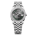 Rolex Datejust 36mm Slate Dial with Diamonds Oystersteel and White Gold Jubilee Bracelet 126284rbr-0037