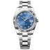 Rolex Datejust 41 mm Azzurro-Blue Dial Oystersteel and White Gold Oyster Bracelet 126334-0025