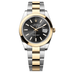Rolex Datejust 41 mm Bright Black Dial Oystersteel and 18k Yellow Gold Oyster Bracelet 126303-0013
