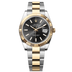 Rolex Datejust 41 mm Bright Black Dial Oystersteel and 18k Yellow Gold Oyster Bracelet 126333-0013