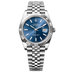 Rolex Datejust 41 mm Bright Blue Dial Oystersteel and White Gold Jubilee Bracelet 126334-0002