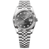 Rolex Datejust 41 mm Slate Dial with Diamonds Oystersteel and White Gold Jubilee Bracelet 126334-0006