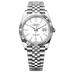 Rolex Datejust 41 mm White Dial Oystersteel and White Gold Jubilee Bracelet 126334-0010