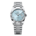 Rolex Day-Date 36 mm Ice-Blue Dial Platinum President Bracelet 128236-0018
