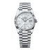 Rolex Day-Date 36 mm White Mother-Of-Pearl Set With Diamonds Dial Platinum President Bracelet 128236-0021