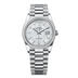 Rolex Day-Date 36 mm White Mother-Of-Pearl Set With Diamonds Dial Platinum President Bracelet 128396tbr-0022