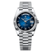 Rolex Day-Date 40 mm Blue Ombré Dial Platinum President Bracelet 228236-0024