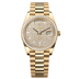 Rolex Day-Date 40 mm Diamond-Paved Dial 18k Yellow Gold President Bracelet 228348rbr-0037