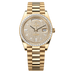 Rolex Day-Date 40 mm Diamond-Paved Dial 18k Yellow Gold President Bracelet 228398tbr-0036