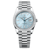 Rolex Day-Date 40 mm Ice Blue Set With Diamonds Dial Platinum President Bracelet 228396tbr-0002