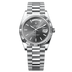 Rolex Day-Date 40 mm Slate Dial Platinum President Bracelet 228236-0013