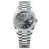 Rolex Day-Date 40 mm Slate Dial with Diamonds Platinum President Bracelet 228396tbr-0031