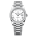 Rolex Day-Date 40 mm White Dial with Diamonds Platinum President Bracelet 228396tbr-0018
