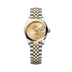 Rolex Lady-Datejust 28 mm Champagne-Colour Dial Oystersteel and 18k Yellow Gold Jubilee Bracelet 279163-0009