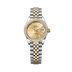 Rolex Lady-Datejust 28 mm Champagne-Colour Dial with Diamonds  Oystersteel and 18k Yellow Gold Jubilee Bracelet 279383rbr-0001