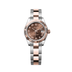 Rolex Lady-Datejust 28 mm Chocolate Dial Oystersteel and Everose Gold Oyster Bracelet 279171-0010