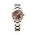 Rolex Lady-Datejust 28 mm Chocolate  Dial Oystersteel and Everose Gold Oyster Bracelet 279171-0018