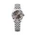 Rolex Lady-Datejust 28 mm Dark Grey Dial Oystersteel and White Gold Jubilee Bracelet 279174-0011