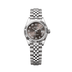 Rolex Lady-Datejust 28 mm Dark Grey Dial Oystersteel and White Gold Jubilee Bracelet 279174-0013