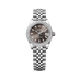 Rolex Lady-Datejust 28 mm Dark Grey Dial with Diamonds Oystersteel and White Gold Jubilee Bracelet 279384rbr-0013
