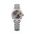 Rolex Lady-Datejust 28 mm Dark Grey Dial with Diamonds Oystersteel and White Gold Jubilee Bracelet 279384rbr-0015