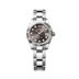Rolex Lady-Datejust 28 mm Dark Grey Set With Diamonds Dial Oystersteel and White Gold Oyster Bracelet 279174-0016