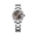 Rolex Lady-Datejust 28 mm Dark Grey Set With Diamonds Dial Oystersteel and White Gold Oyster Bracelet 279384rbr-0018