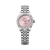Rolex Lady-Datejust 28 mm Pink  Dial with Diamonds Oystersteel and White Gold Jubilee Bracelet 279384rbr-0001