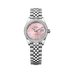 Rolex Lady-Datejust 28 mm Pink  Dial with Diamonds Oystersteel and White Gold Jubilee Bracelet 279384rbr-0005