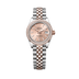 Rolex Lady-Datejust 28 mm RosÈ-Colour Dial  with Diamonds Oystersteel and Everose Gold Jubilee Bracelet 279381rbr-0023