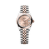Rolex Lady-Datejust 28 mm RosÈ-Colour Set With Diamonds Dial Oystersteel and Everose Gold Jubilee Bracelet 279161-0027