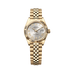 Rolex Lady-Datejust 28 mm Silver Dial 18k Yellow Gold Jubilee Bracelet. 279178-0021