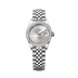 Rolex Lady-Datejust 28 mm Silver  Dial with Diamonds Oystersteel and White Gold Jubilee Bracelet 279384rbr-0009