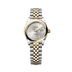 Rolex Lady-Datejust 28 mm Silver Set With Diamonds Dial Oystersteel and 18k Yellow Gold Jubilee Bracelet 279163-0003