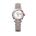 Rolex Lady-Datejust 28 mm White  Dial Oystersteel and Everose Gold Jubilee Bracelet 279171-0021