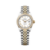 Rolex Lady-Datejust 28 mm White Dial with Diamonds  Oystersteel and 18k Yellow Gold Jubilee Bracelet 279383rbr-0023