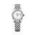 Rolex Lady-Datejust 28 mm White  Dial with Diamonds Oystersteel and White Gold Jubilee Bracelet 279384rbr-0019