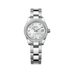 Rolex Lady-Datejust 28 mm White Mother-Of-Pearl Set With Diamonds Dial Oystersteel and White Gold Oyster Bracelet 279384rbr-0012
