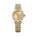 Rolex Oyster 28 mm Champagne-Colour Dial 18k Yellow Gold Jubilee Bracelet. 279138rbr-0013