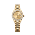 Rolex Oyster 28 mm Champagne-colour Dial 18k Yellow Gold President Bracelet 279138rbr-0023