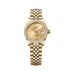 Rolex Oyster 28 mm Champagne Dial 18k Yellow Gold Jubilee Bracelet. 279138rbr-0022