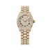 Rolex Oyster 28 mm Diamond-Paved Dial 18 kt yellow gold with case sides and lugs set with diamonds President, Three-Piece Solid Links, Set With 596 Brilliant-Cut Diamonds 279458rbr-0001