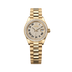 Rolex Oyster 28 mm Diamond-Paved Dial 18k Yellow Gold President Bracelet 279138rbr-0029