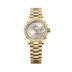 Rolex Oyster 28 mm Silver Dial 18k Yellow Gold President Bracelet 279138rbr-0017