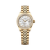 Rolex Oyster 28 mm White Mother-of-Pearl Set With Diamonds Dial 18k Yellow Gold Jubilee Bracelet. 279138rbr-0016