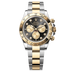 Rolex Oyster 40 mm Bright Black And Golden Set With Diamonds Dial Yellow Rolesor - combination of Oystersteel and yellow gold Oysterflex 126503-0002