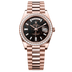 Rolex Oyster 40 mm Eisenkiesel Set With Diamonds Dial 18 kt Everose Gold President, Semi-Circular Three-Piece Links 228345rbr-0016