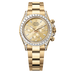 Rolex Oyster 40 mm Golden Set With Diamonds Dial 18 kt yellow Gold With Lugs Set With Diamonds Oysterflex 126598tbr-0001